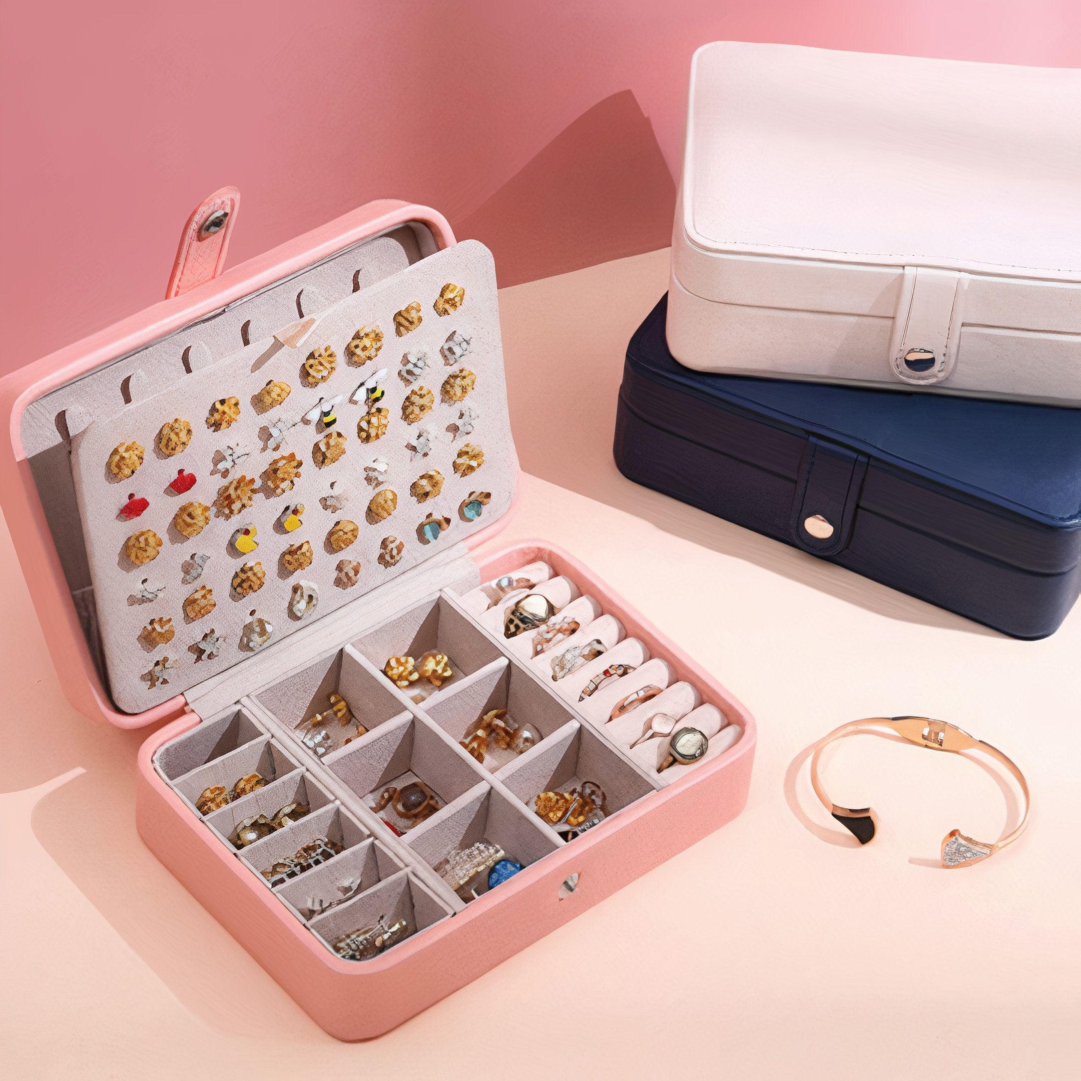 Handmade Travel Jewelry Organizer