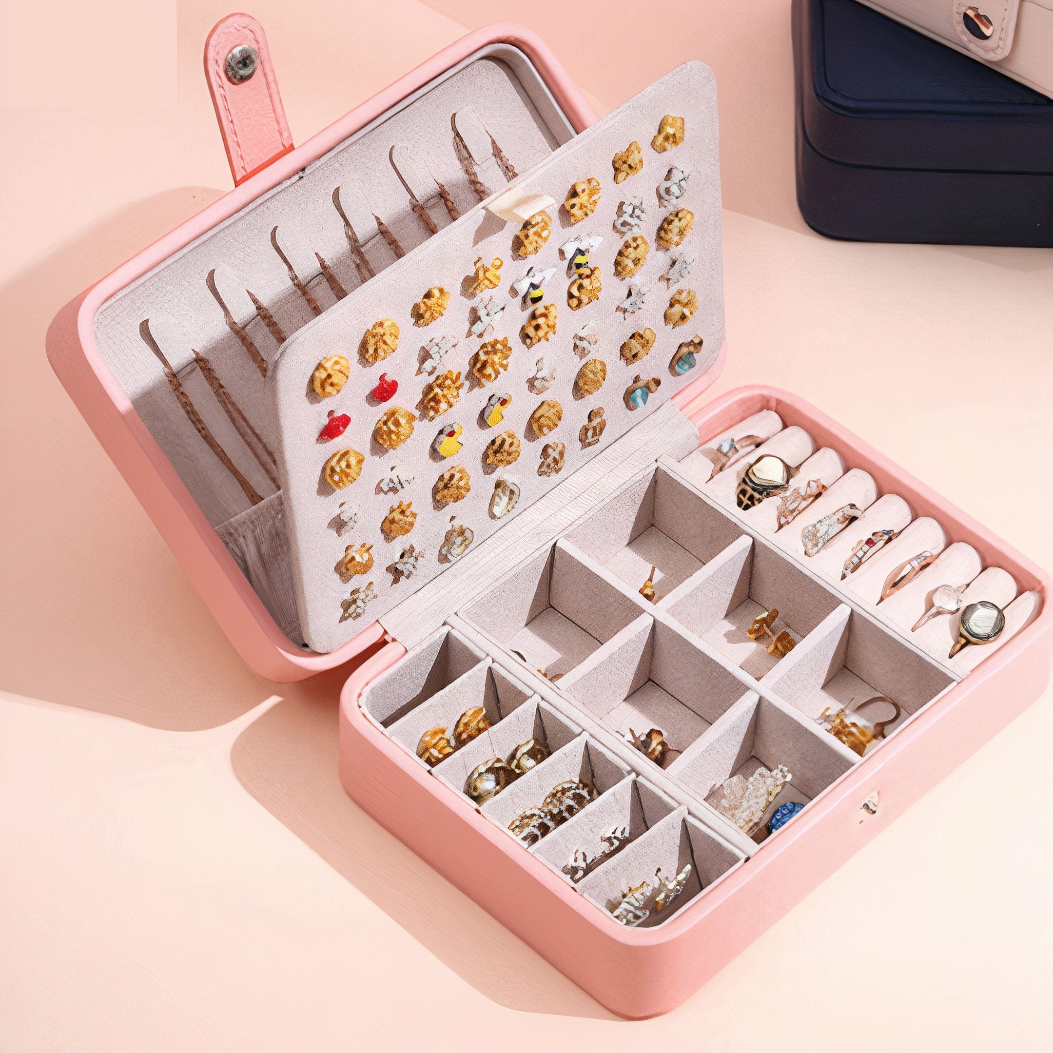 Handmade Travel Jewelry Organizer